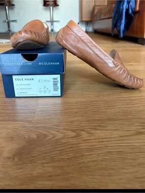 Cole Haan Evelyn Driving Loafer - Tan
